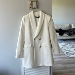 White blazer